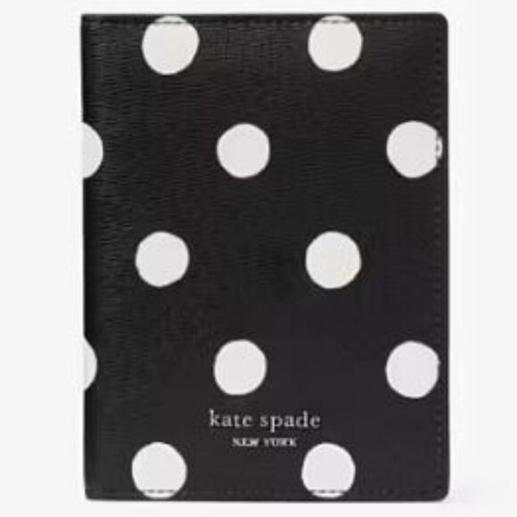 Kate Spade New York Morgan Sunshine Dot Passport Holder - Picture 1 of 6
